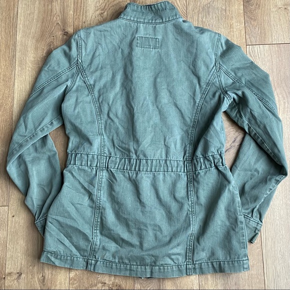 Levis Military Field Jacket Small Olive Green Cotton Fatigue Lightweight Utility - Picture 5 of 11